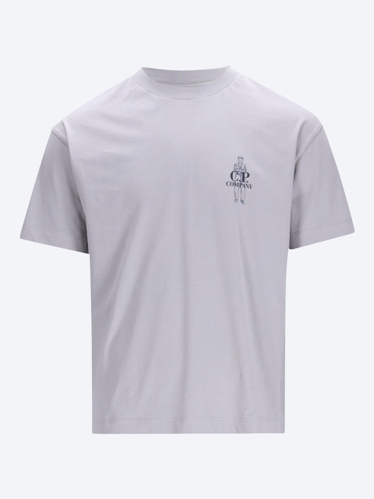 Short sleeve comfort logo t-shirt 1