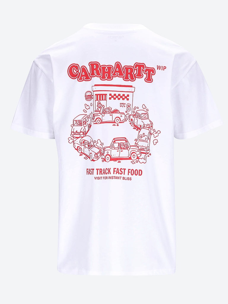 Short sleeve fast food t-shirt 2