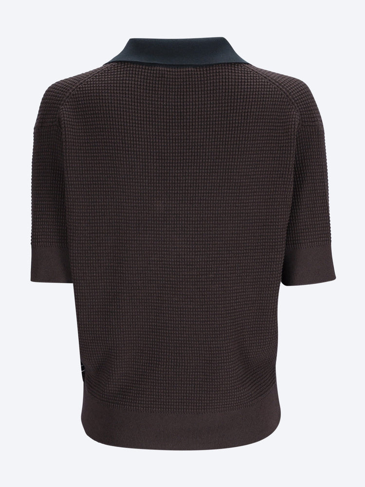 Kurzarm-Polopullover 2