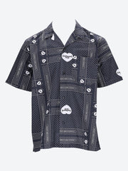 Short sleeve heart bandana print t-shirt ref:
