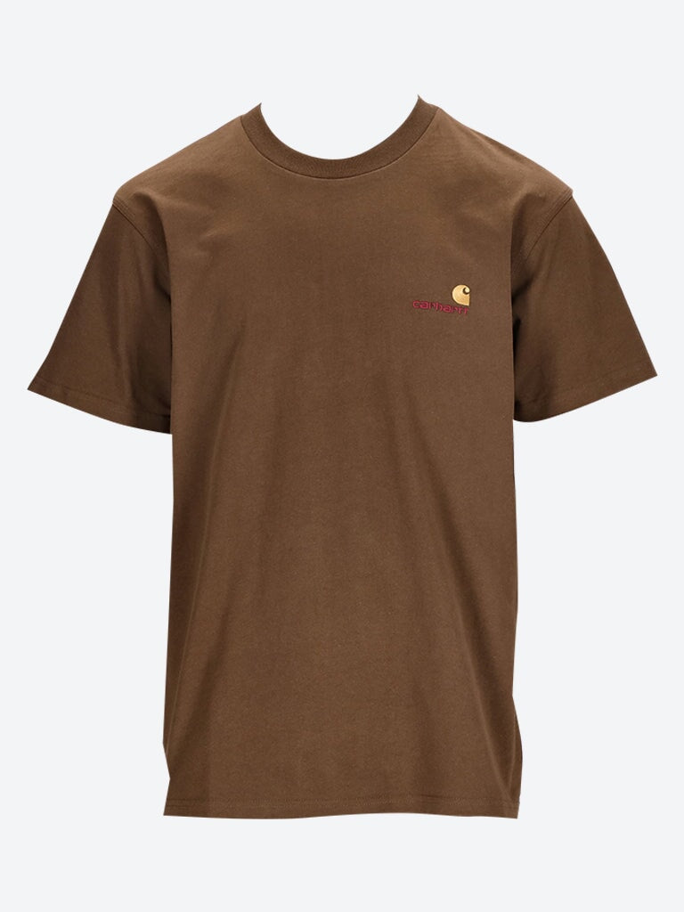 Short sleeve brown t-shirt 1