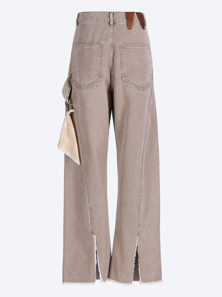 Sienna loose side split jeans 3