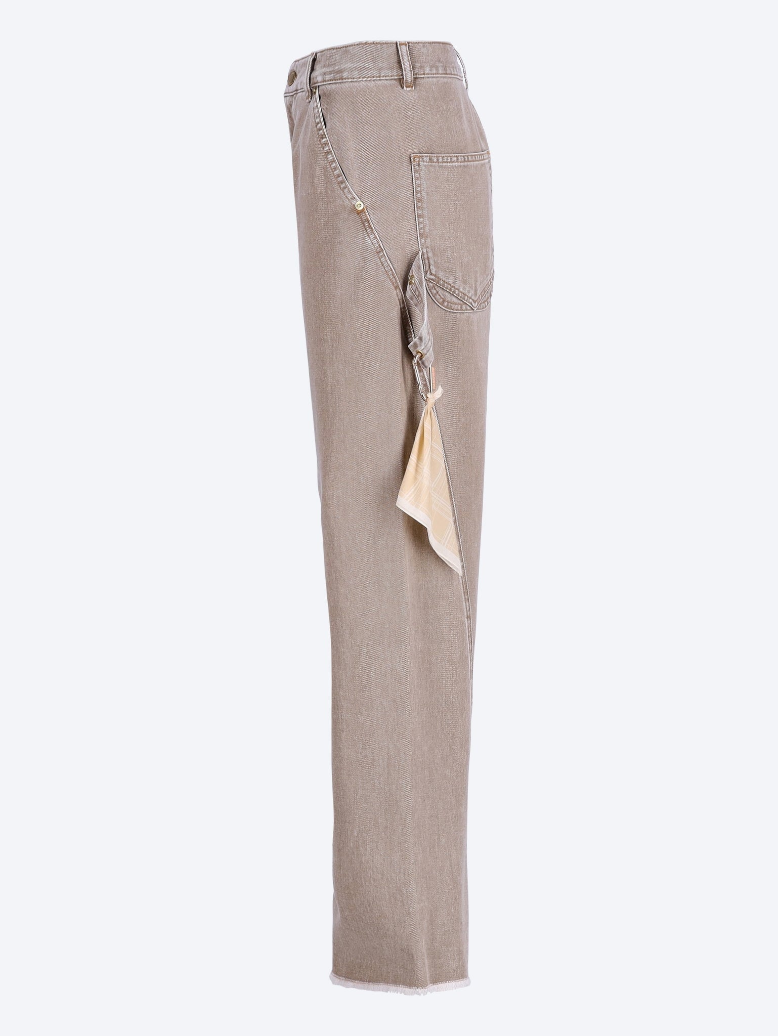 Sienna loose side split jeans 2