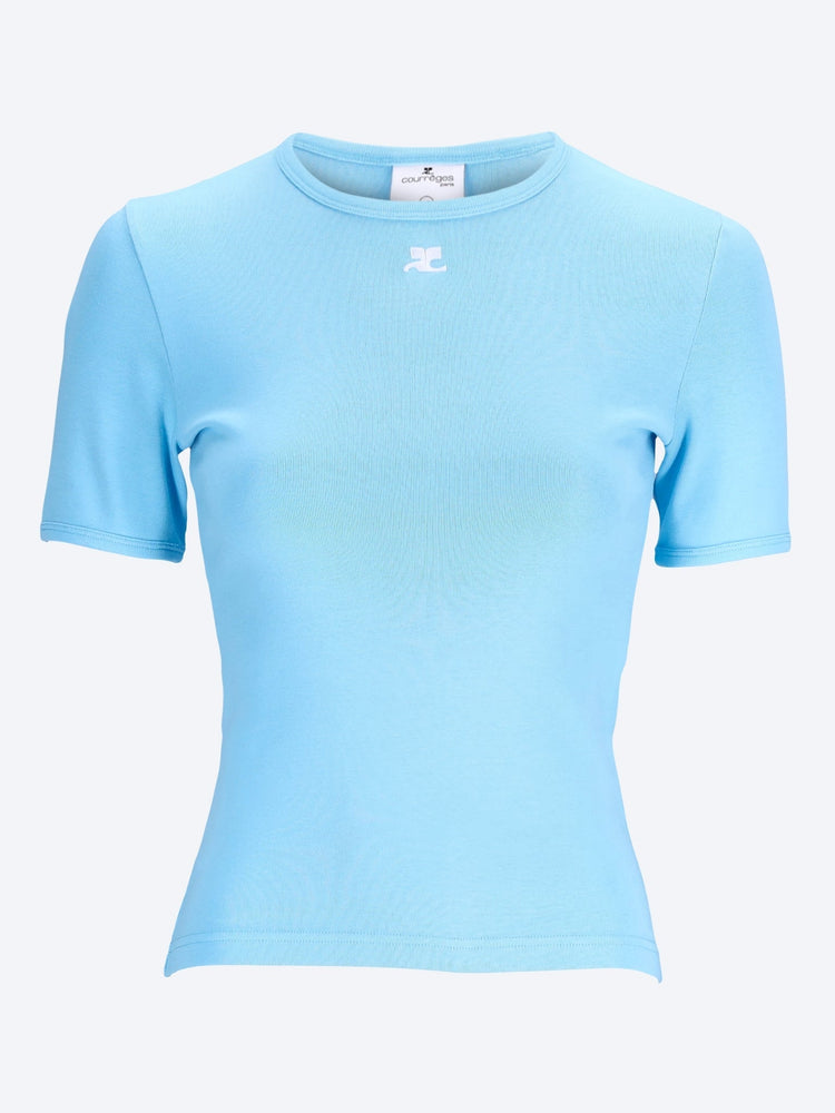 T-shirt contrasté signature 1