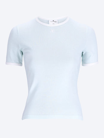 Signature contrast t-shirt
