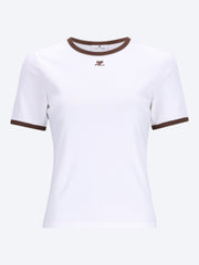 T-shirt contrasté signature ref: