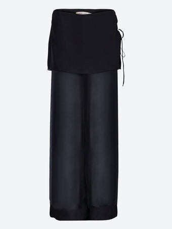 Silk archive pants