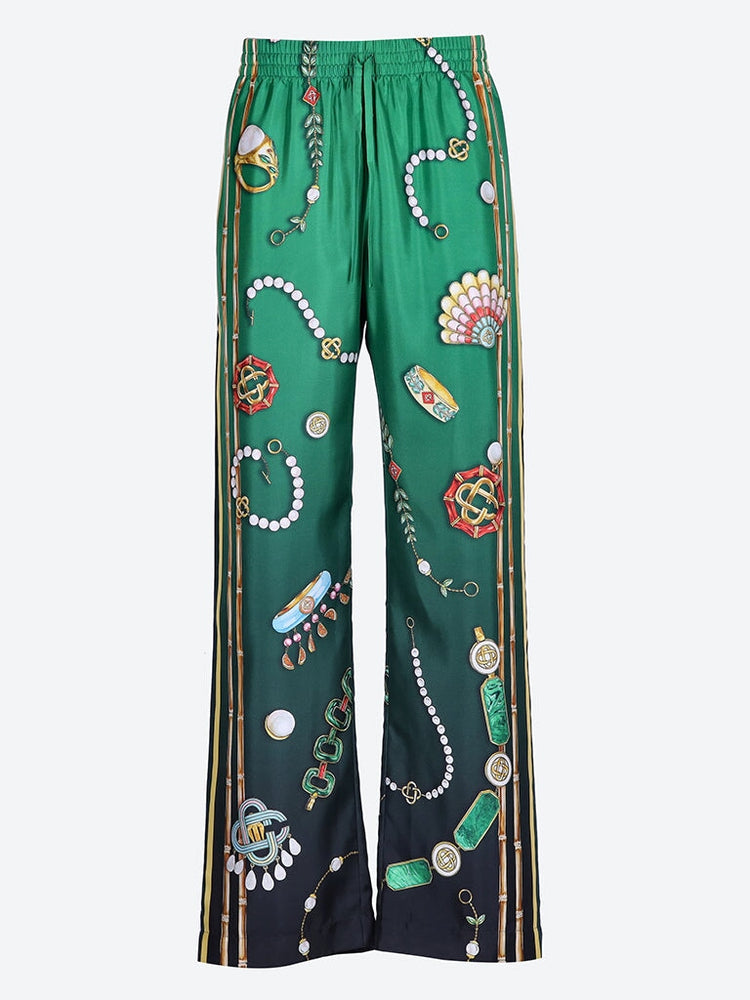 Pantalon de pyjama jour de la Silk Twill Day 1