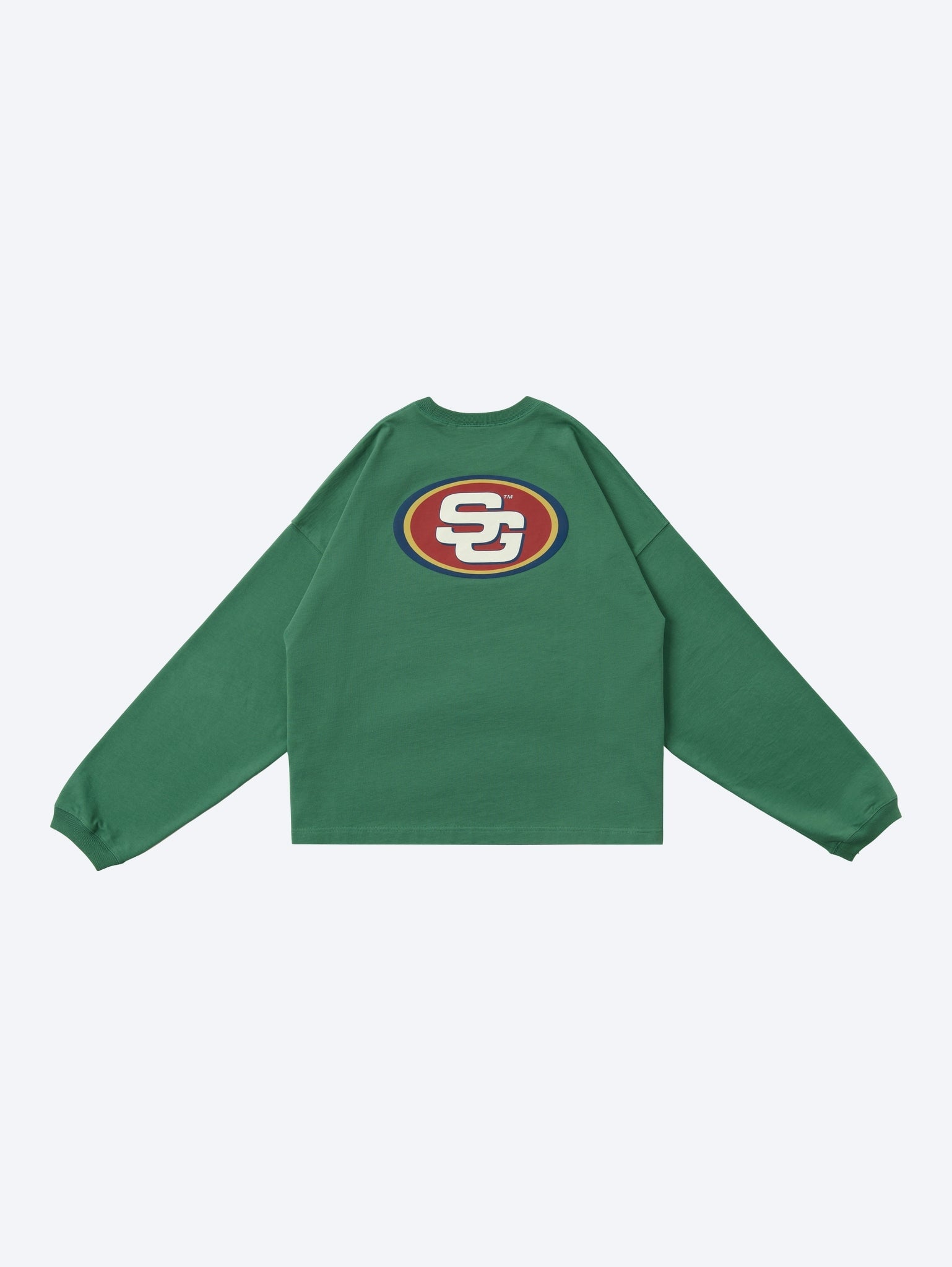 Skate logo crop long sleeve t-shirt 2