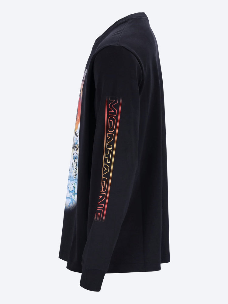 Ski printed long sleeve t-shirt 2