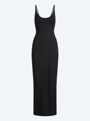 Smooth layers skimpy scoop neck dress ref: