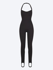 Skims Body Neckholder-Catsuit mit Steigbügel ref: