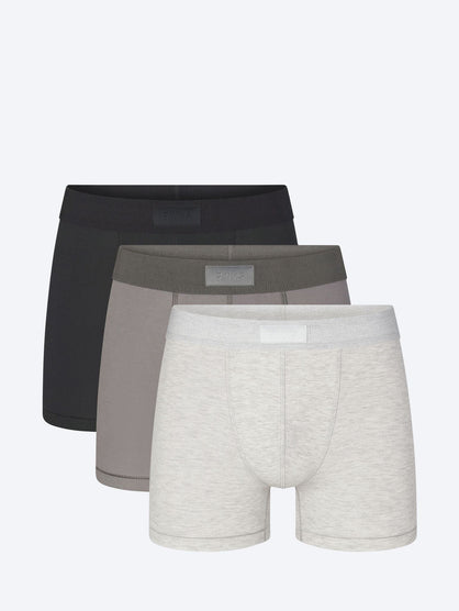 Skims cotton 3 pack boxer brief 3 inch