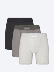 Skims Baumwoll-Boxershorts im 3er-Pack, 5 Zoll ref: