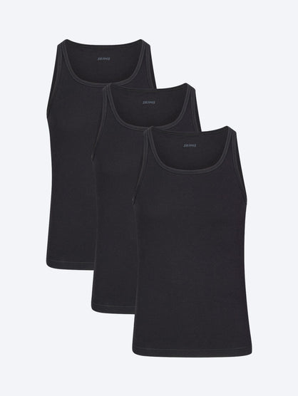 Skims cotton rib tank 3 pack