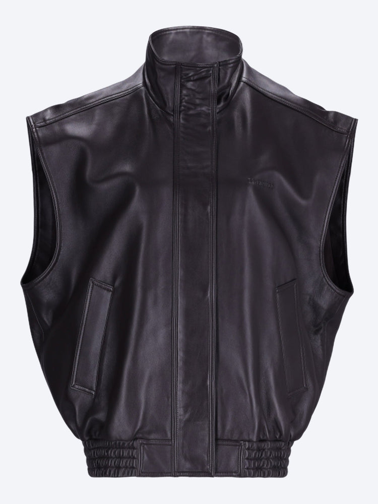 Sleeveless blouson jacket 1