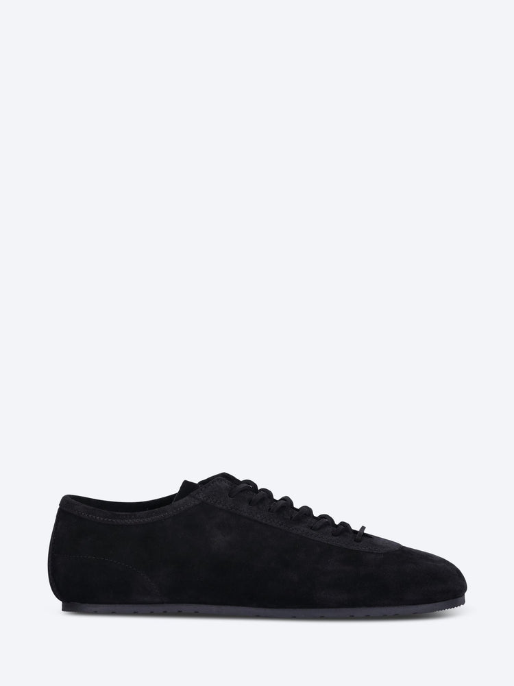 Slim suede sneaker 1