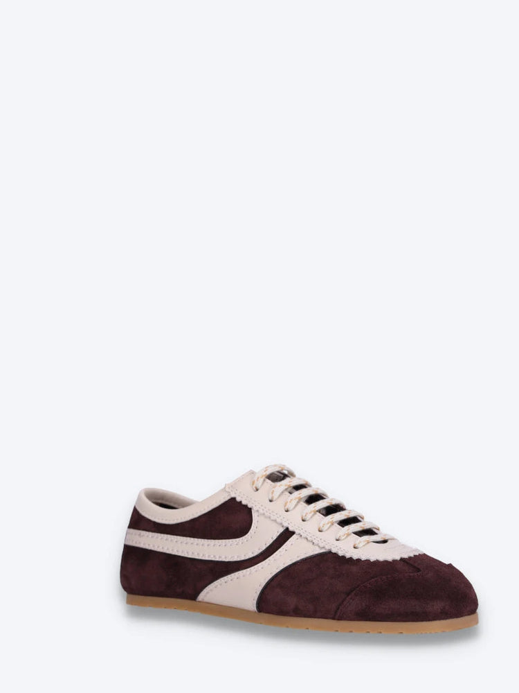Schmaler Wildleder-Sneaker 2