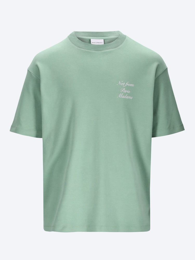 Slogan calligraphy t-shirt 1