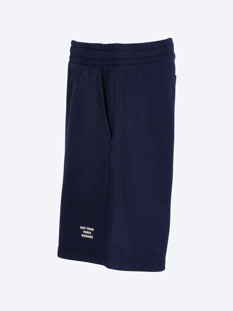 Slogan fleece shorts 2
