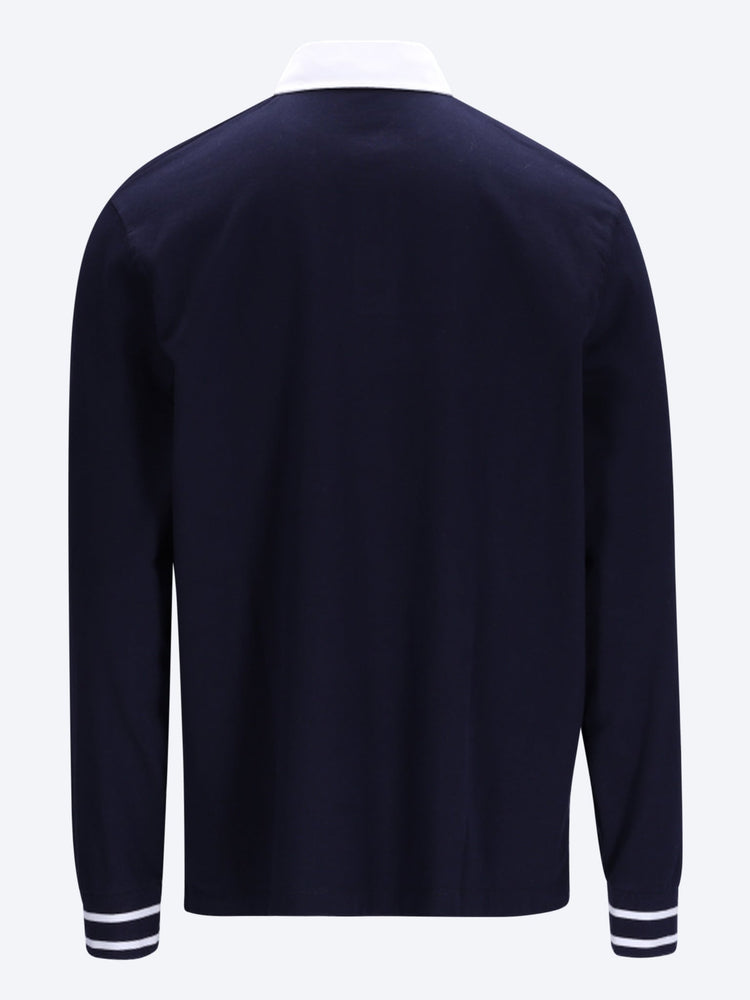 Slogan longsleeve polo 3