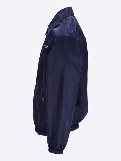 Slogan nylon jacket