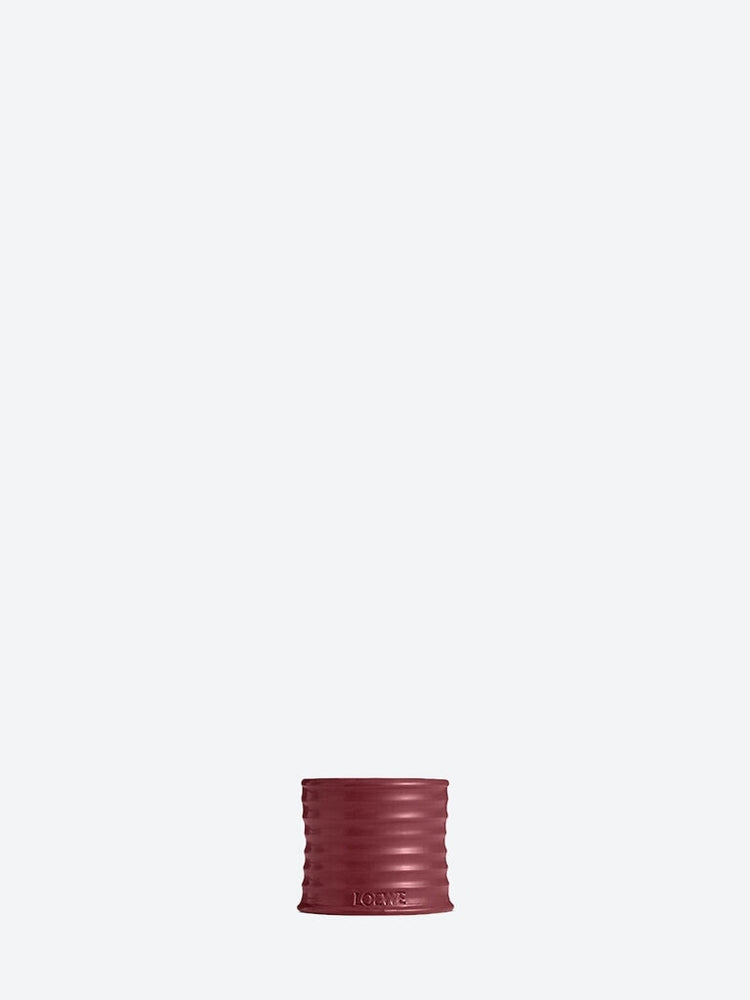 Small beetroot ceramic candle 1