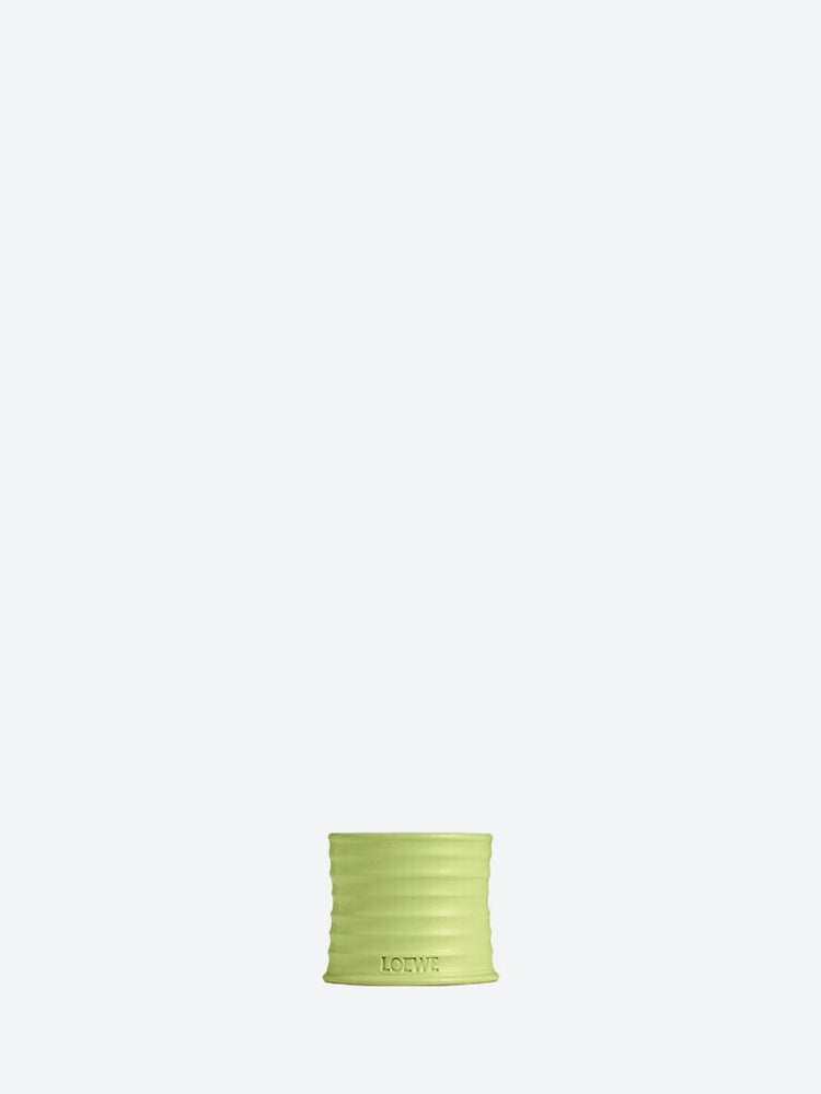 Small cucumber ceramic candle 1