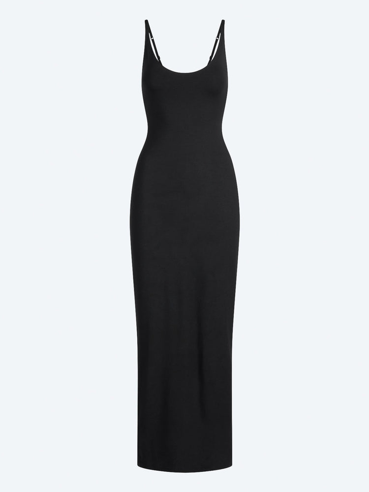 Robe moulante à col scoop Smooth Layers 1