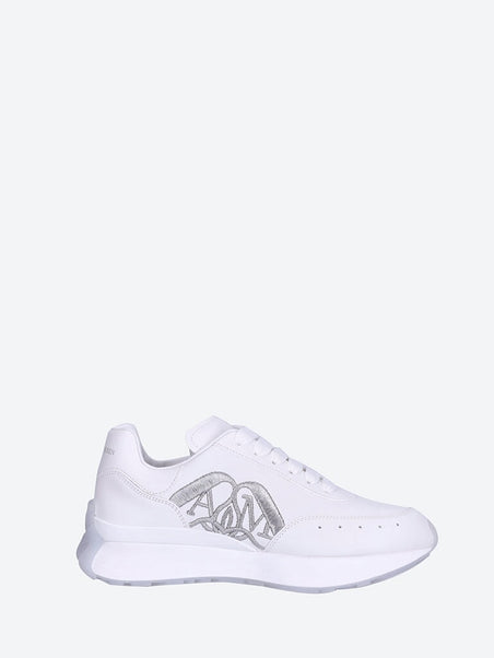 Smooth nappa runner sneakers