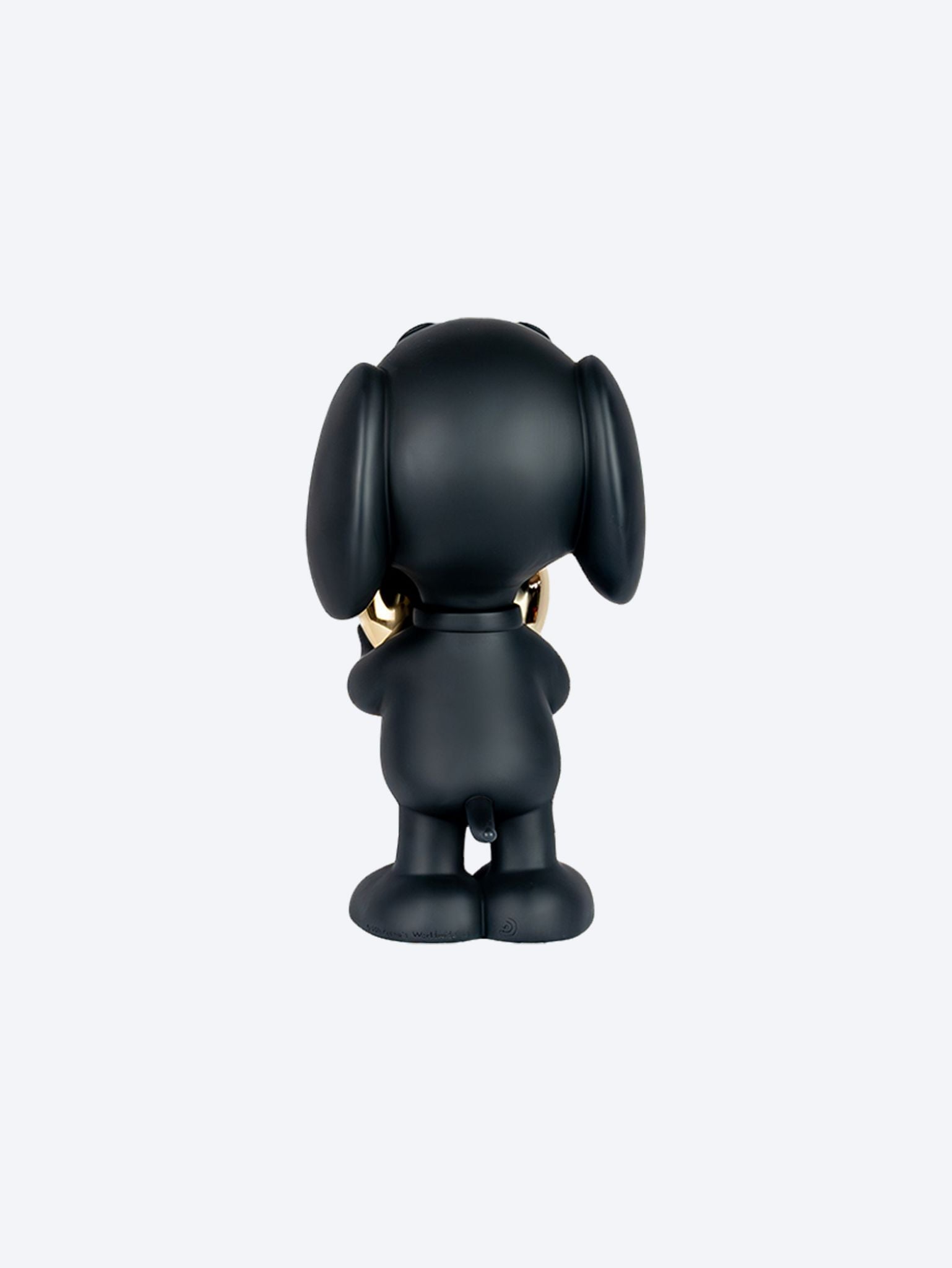 Snoopy Heart Matt Black & Chromed G 3