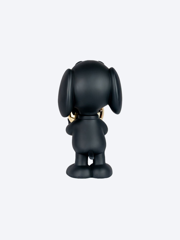 Snoopy Heart Matt Black & Chromed G 3