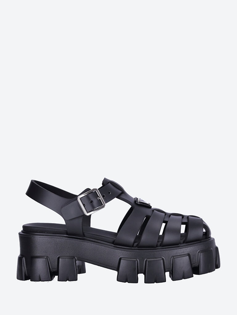 Soft cage rubber sandals 1