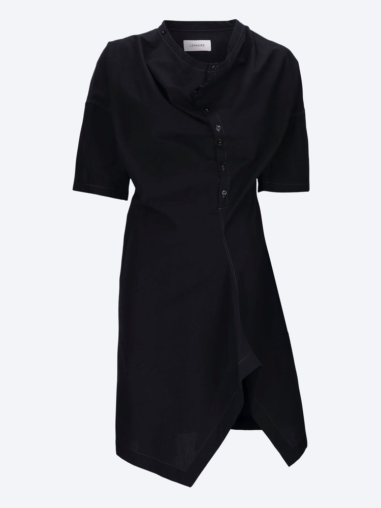 Soft collar dress 1