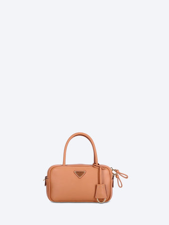 Soft grain leather handbag