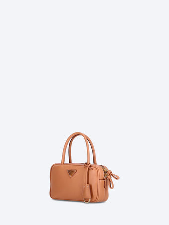 Soft grain leather handbag