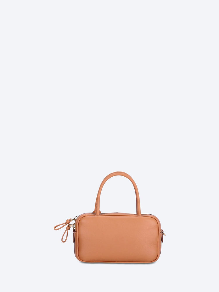 Soft grain leather handbag 5
