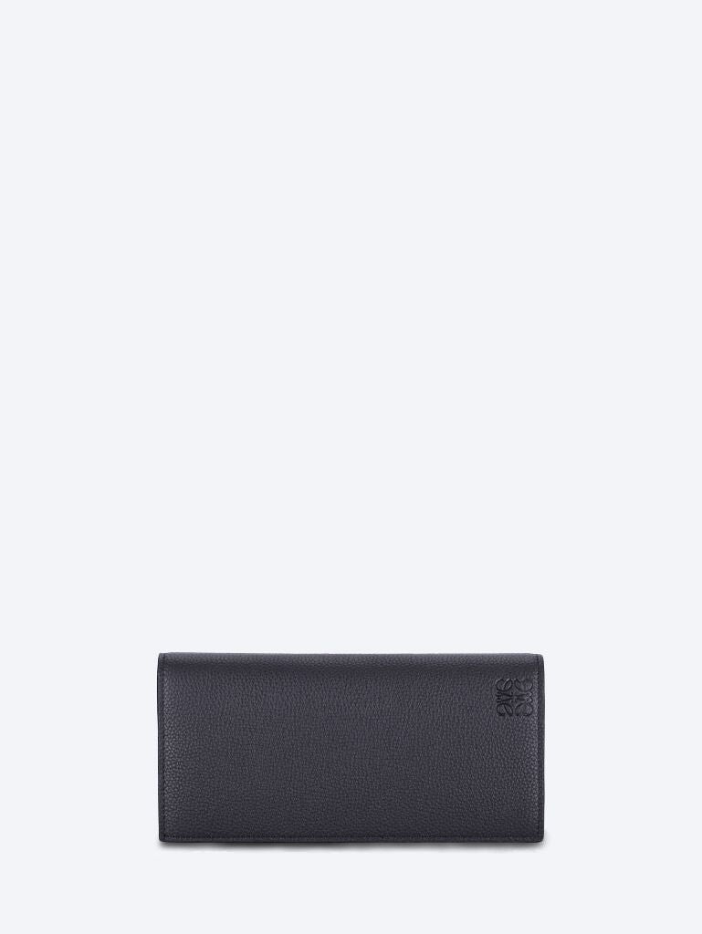 Soft grained calfskin long horizontal wallet 1