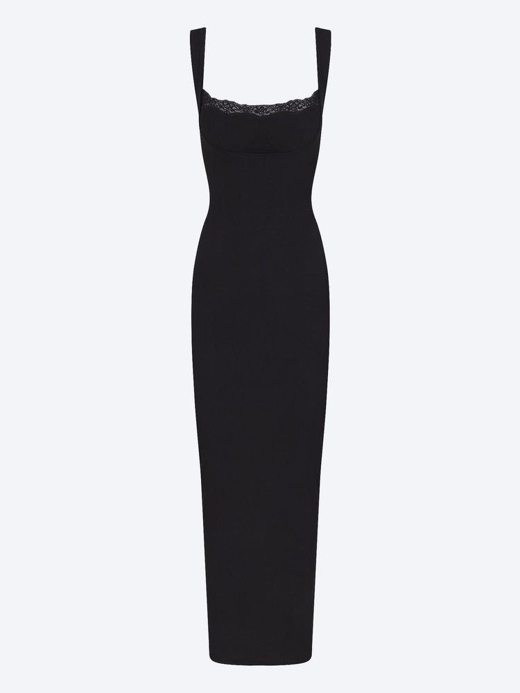 Weiches Lounge-Tanktopkleid aus Spitze 1