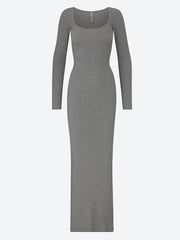 Soft lounge long sleeve dress ref: