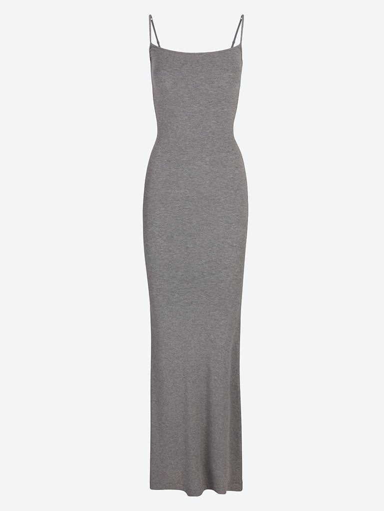 Soft lounge long slip dress 1