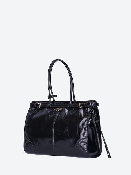Soft lux leather handbag