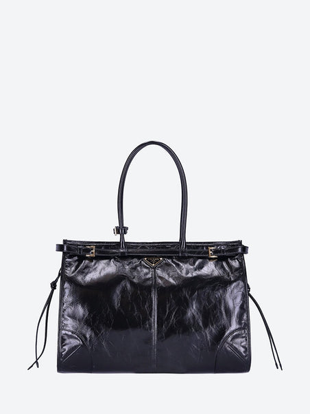 Soft lux leather handbag