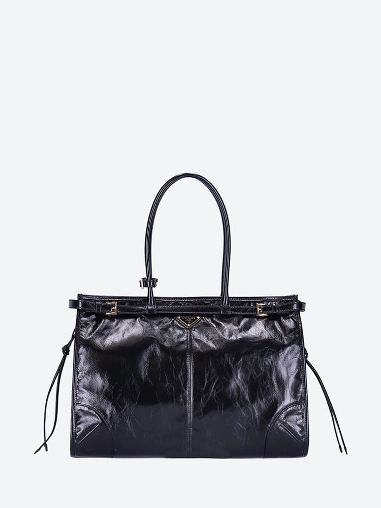 Soft lux leather handbag 1