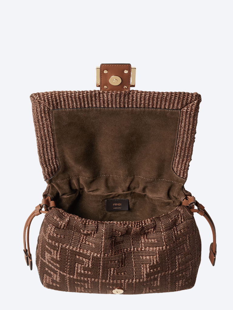 Weiche mittelgroße Baguette-Tasche 3
