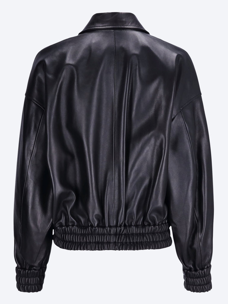 Blouson en cuir nappa doux 3