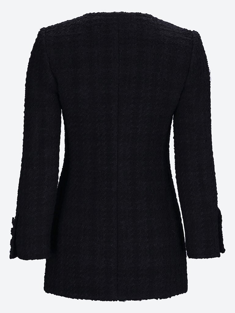 Soft tweed melange jacket 2