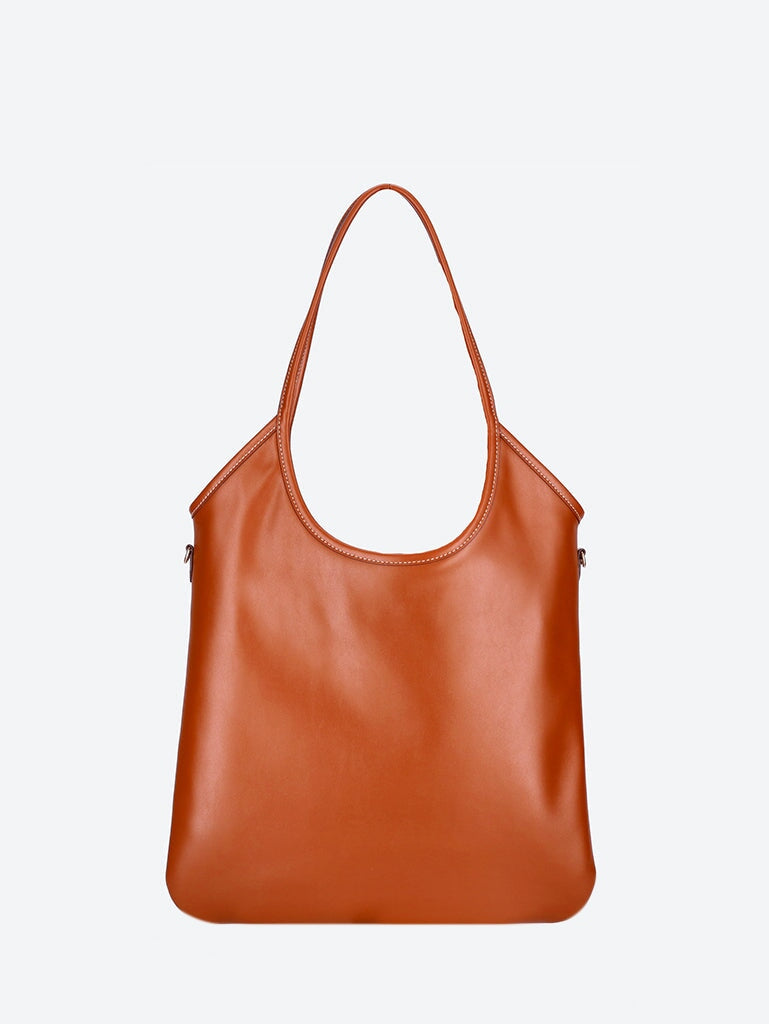 Leather tote bag 4