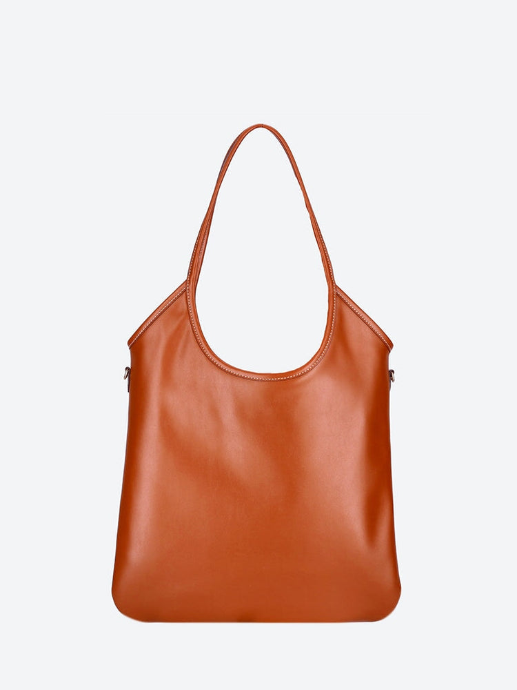 Leather tote bag 4