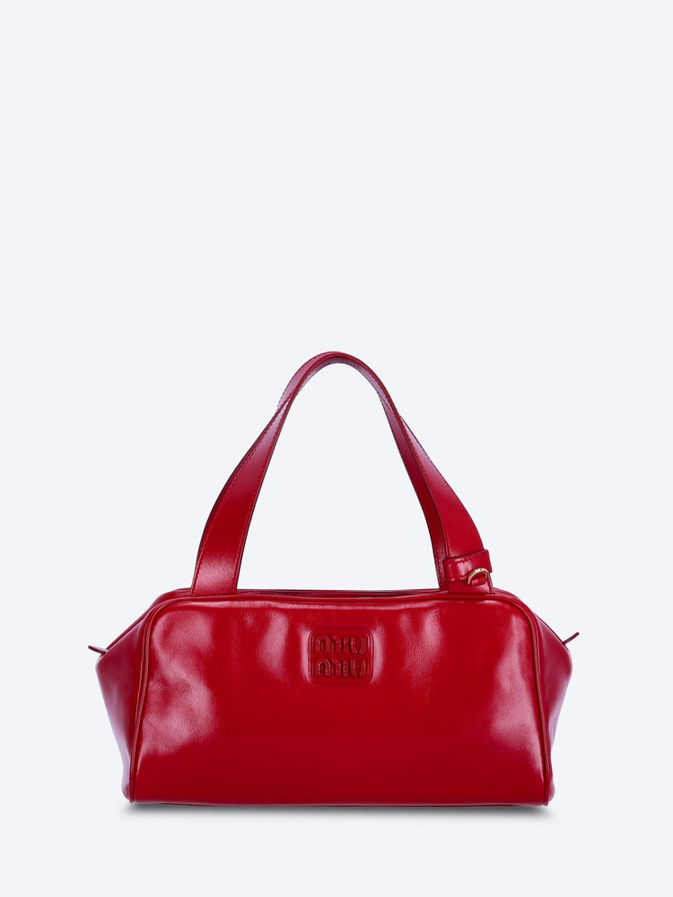 Softy shine leather handbag 1